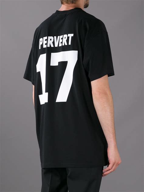 pervert 17 shirt givenchy|Givenchy Pervert 17 Cotton T.